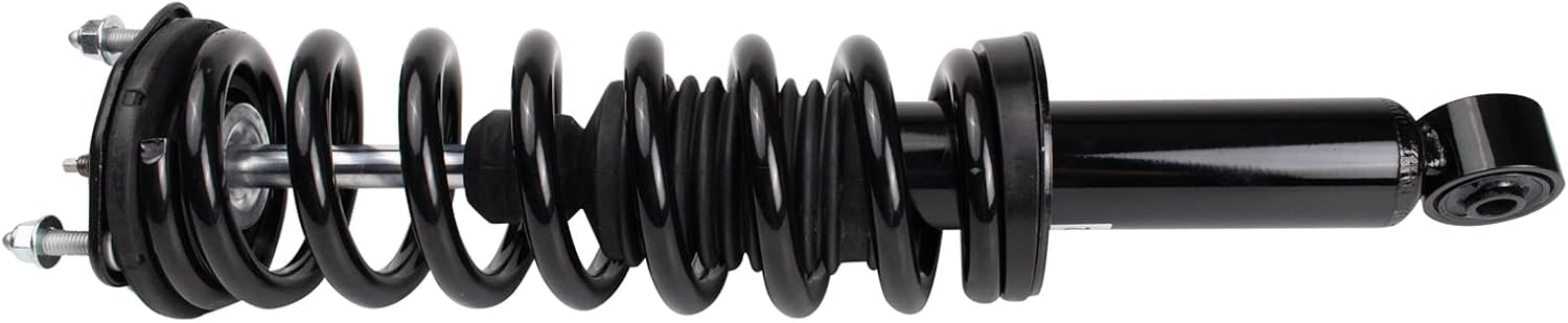 TRQ Front Suspension Kit Shock & Spring Strut Assembly Sway Bar Stabilizer Link Compatible with 2015-2022 Chevrolet Colorado GMC Canyon Rear Wheel Drive RWD