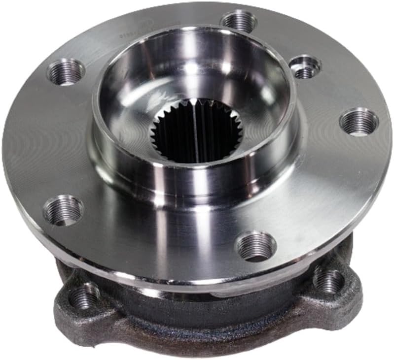 KarParts360 For BMW X5 2010 2011 2012 Wheel Hub Assembly Driver And Passenger Side | Pair | Front | 5 Studs | Ball Bearing Type | 5 By 4.72 Inches Bolt Pattern | With Bearing | Replacement For 513312