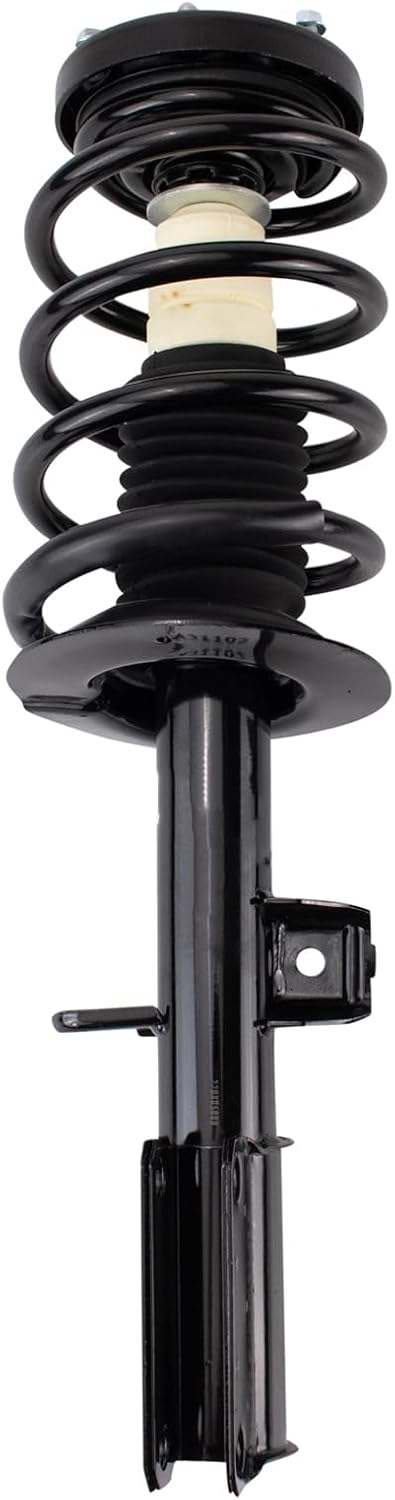 TRQ Front Suspension Kit Complete Strut & Coil Spring Assembly Sway Bar Stabilizer Link Compatible with 2000-2006 BMW X5
