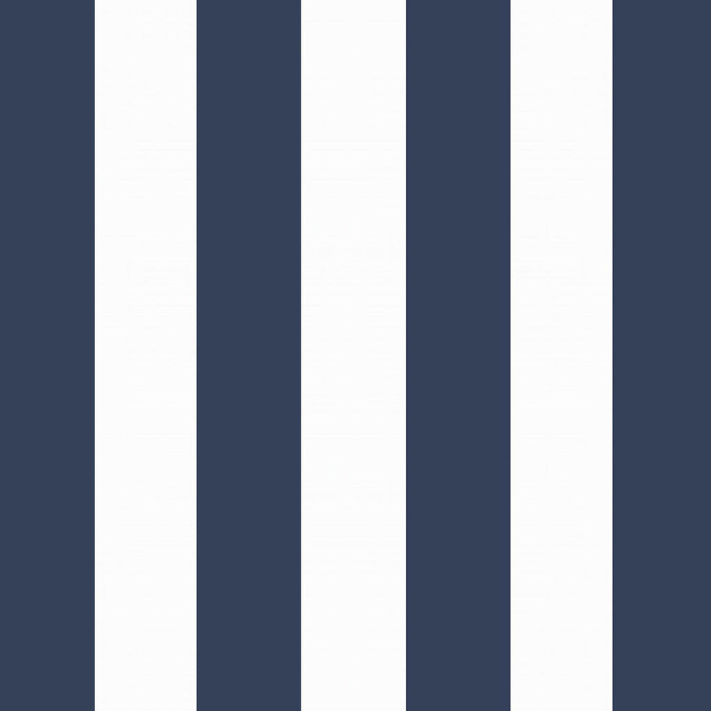Arden 4-Pack Outdoor Patio Dining Chair Cushion, 20x44, Rain-Proof Seat Pad, Fade-Resistant Outdoor Cushion Sapphire Blue Cabana Stripe