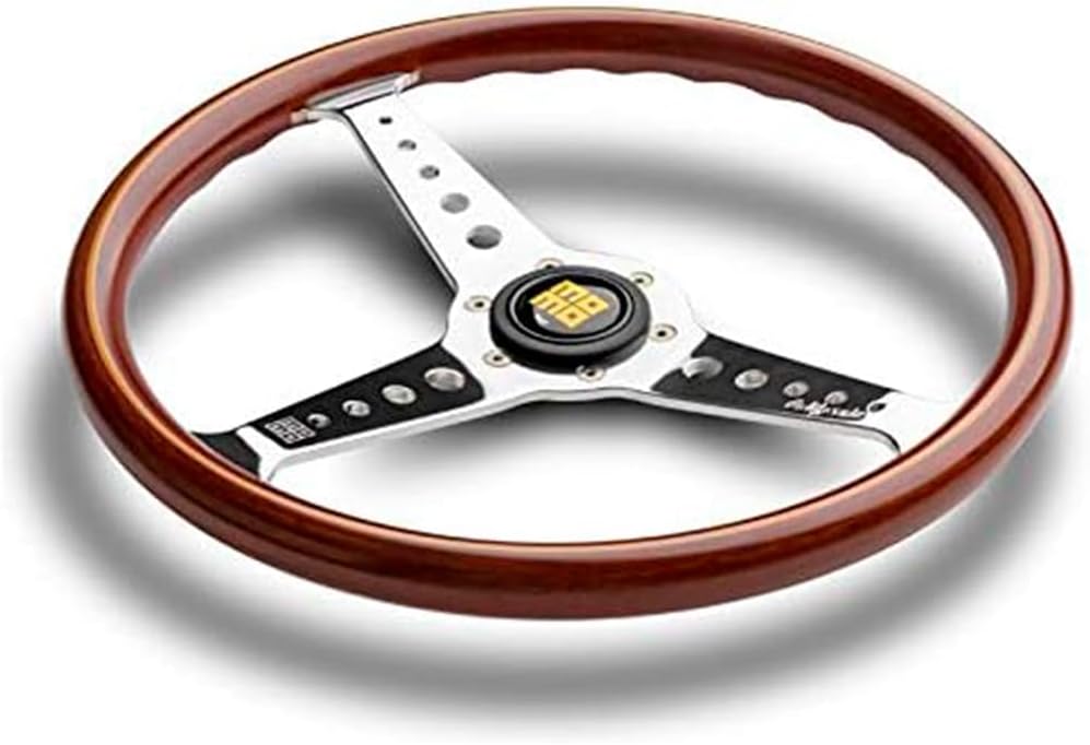MOMO Motorsport California Heritage Steering Wheel Mahogany Wood, 360mm/14.2 inches - CAL36WD0P