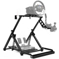 Dardoo X Frame Racing Wheel Stand Foldable Fit for Logitech G25 G27 G29 G920, for Thrustmaster T300RS GT Adjustable Racing Simulator Steering, NOT Included Wheel Pedal Handbrake and Shifter