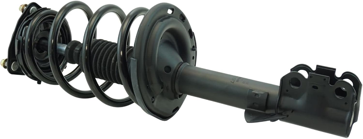 TRQ Front Suspension Kit Complete Strut & Coil Spring Assembly Sway Bar Stabilizer Link Compatible with 2011-2014 Toyota Sienna