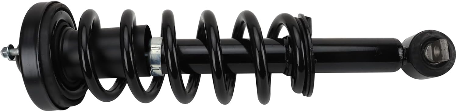 TRQ Front Suspension Kit Shock & Spring Strut Assembly Sway Bar Stabilizer Link Compatible with 2018-2022 Ford Expedition Lincoln Navigator