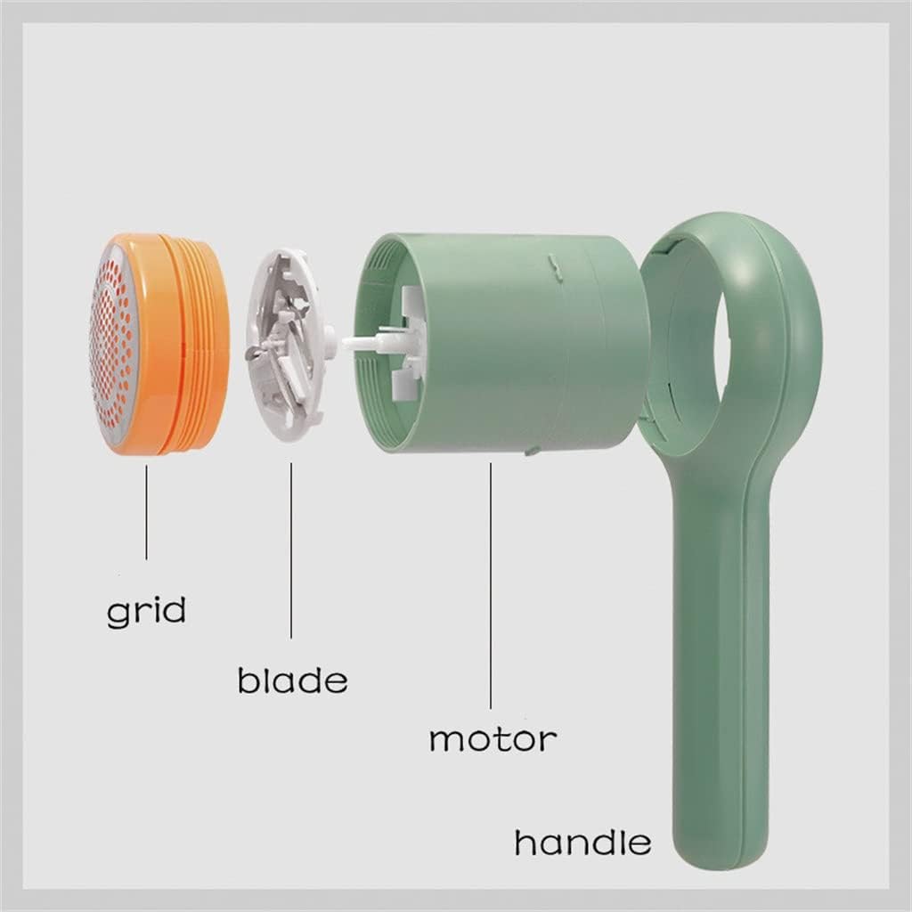 Lint Remover Clothes Fuzz Pellet Trimmer Machine Portable Charge Fabric Shaver emoval Hair Ball(OneColor)