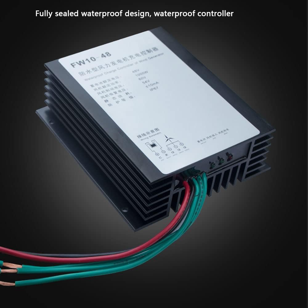 3 Blade Wind Turbine Generator 800W/1000W Home Use Low Wind Speed Start Wind Power Turbine Generator Household Small Vertical Wind Generator
