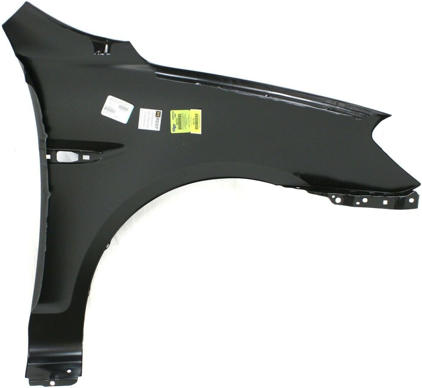 Quarter Panel Front Left Driver Side Primed Steel without Molding Holes with Lamp for HYUNDAI for Accent Gls 2006-GS/SE 2007-GL/L 2008-2011 1pc 12159436 HY1240137