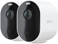 Arlo Pro 5S 2K Spotlight Camera - 2 Pack - Security Cameras Wireless Outdoor, Dual Band Wi-Fi, Color Night Vision, 2-Way Audio, Home Security Cameras, Home Improvement, White – VMC4260P (Renewed)
