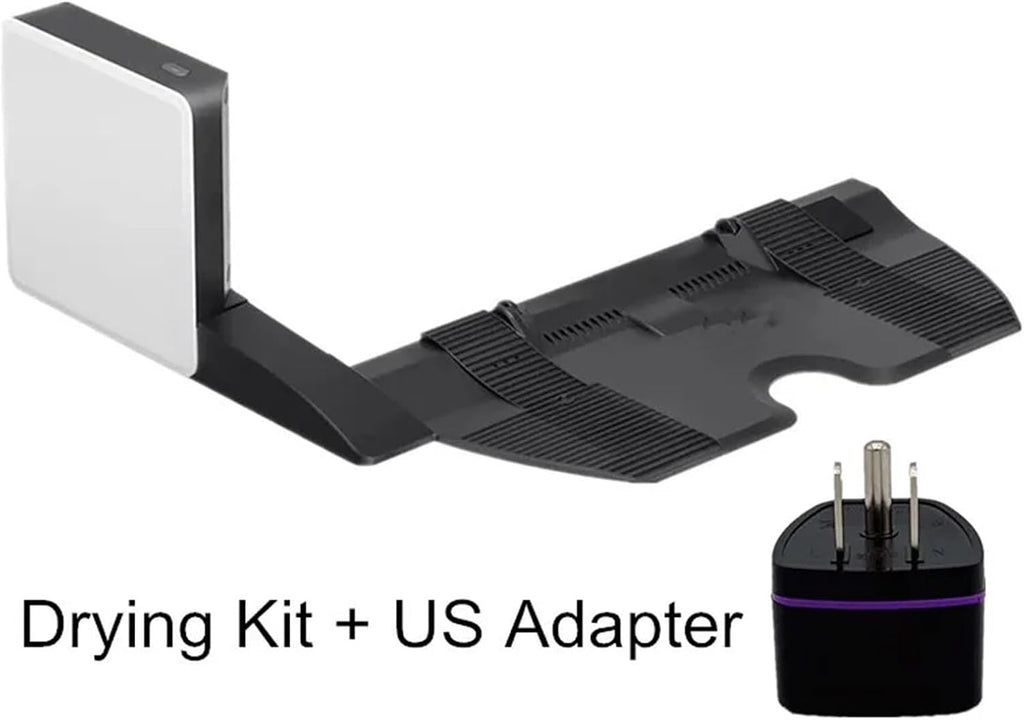 Compatible For Roborock S7 MaxV Ultra Empty Wash Fill Dock Smart Dryer Module Robot Cleaner Accessory Part Mop Drying(Dry Kit-US Adapter)