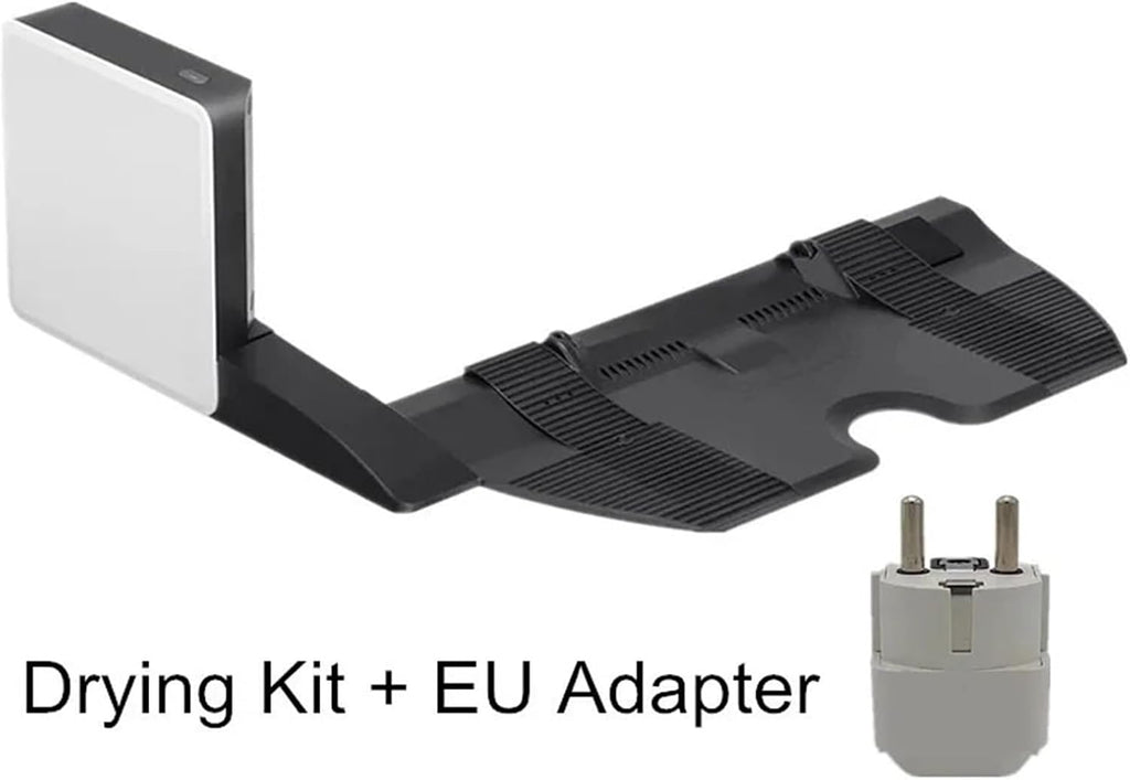 Compatible For Roborock S7 MaxV Ultra Empty Wash Fill Dock Smart Dryer Module Robot Cleaner Accessory Part Mop Drying(Dry Kit-EU Adapter)