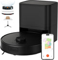 Robot Vacuum and Mop Combo, 3500 Pa Strong Suction, Auto Dust Collection Station, LiDAR Navigation, Smart Mapping, 2-in-1, APP & Alexa Control, Pet Hair & Carpet Friendly, Quiet Self-Charging