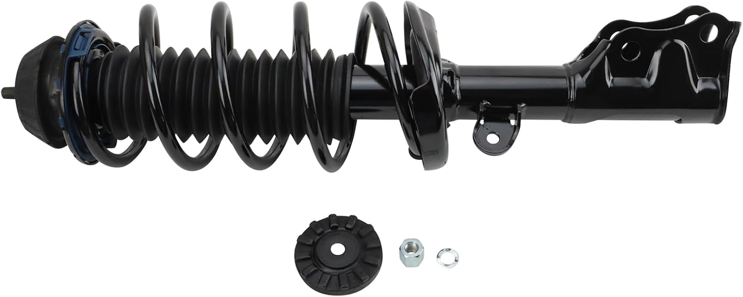 TRQ Front Suspension Kit Strut Coil Spring Assembly Sway Bar Link Compatible with 2016-2022 Honda HR-V