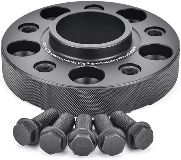 BONOSS Forged Aluminum 6061T6 Hubcentric Wheel Spacer 2pcs 5x120 CB72.5 Wheel Spacers for BMW F87 F80 F30 F32 F10 F82 F10 F12 F06 F01 (30mm)