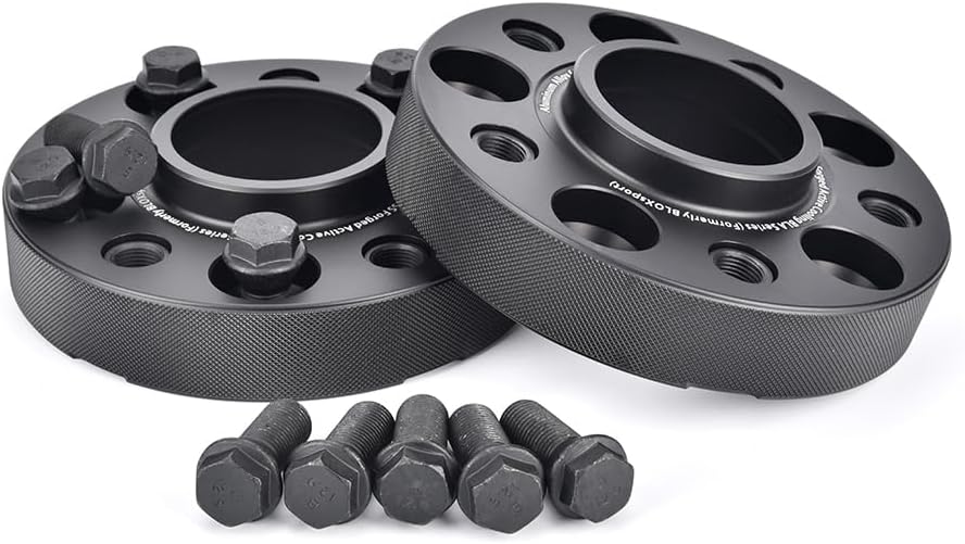 BONOSS Forged Aluminum 6061T6 Hubcentric Wheel Spacer 2pcs 5x120 CB72.5 Wheel Spacers for BMW F87 F80 F30 F32 F10 F82 F10 F12 F06 F01 (30mm)