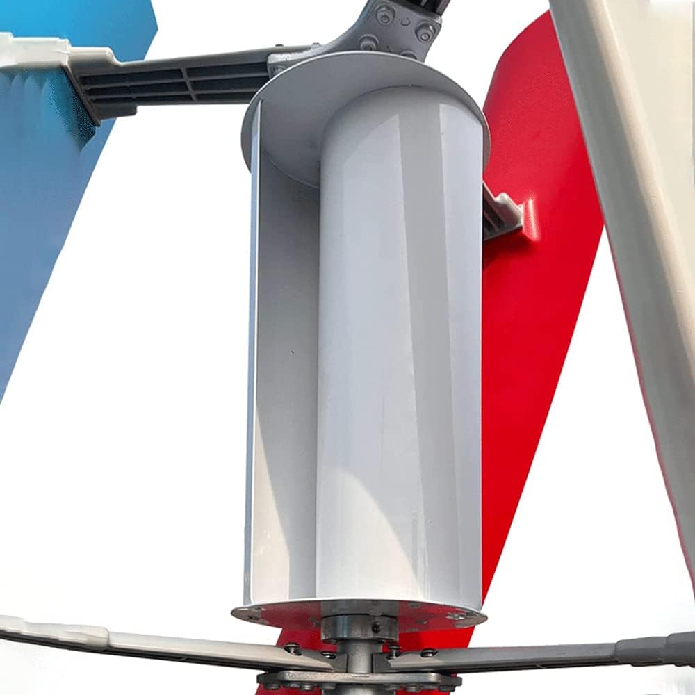 1000W Free Energy Generator, 12V 24V Vertical Wind Turbine Generator, Home Windmill with Controller