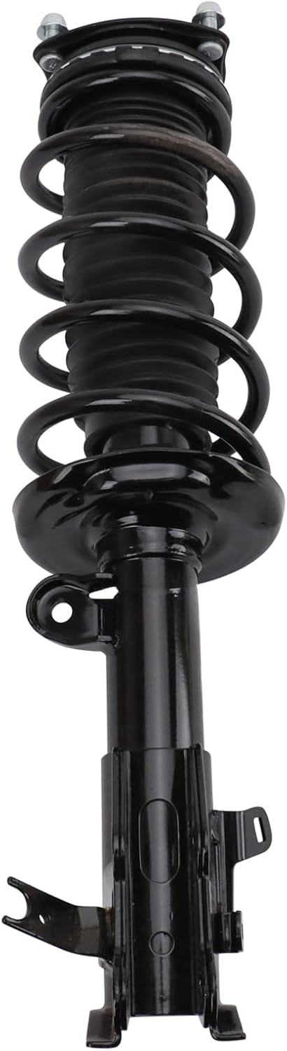 TRQ Front Suspension Kit Complete Strut & Coil Spring Assembly Sway Bar Stabilizer Link Compatible with 2012-2015 Honda Civic