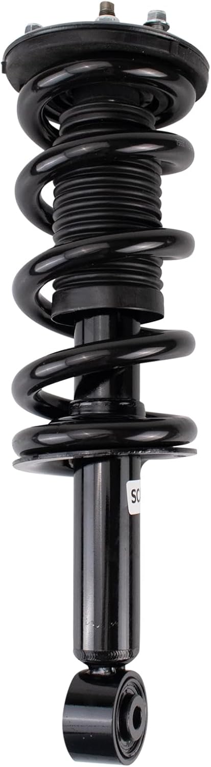 TRQ Front Suspension Kit Complete Strut & Coil Spring Assembly Sway Bar Stabilizer Link Compatible with 2012-2019 Nissan NV1500 NV2500 NV3500