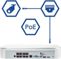 Lorex 4K Security Camera System Ultra HD IP 8-Channel 2TB NVR System with 8 POE Smart Deterrence 4K 8MP Indoor/Outdoor IP Cameras (Renewed)