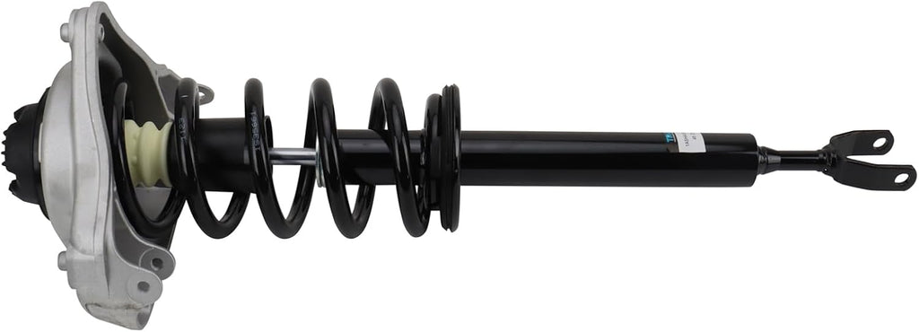 TRQ Front Suspension Kit Shock & Spring Strut Assembly Sway Bar Stabilizer Link Compatible with 2006-2011 Audi A6 2005-2011 A6 Quattro