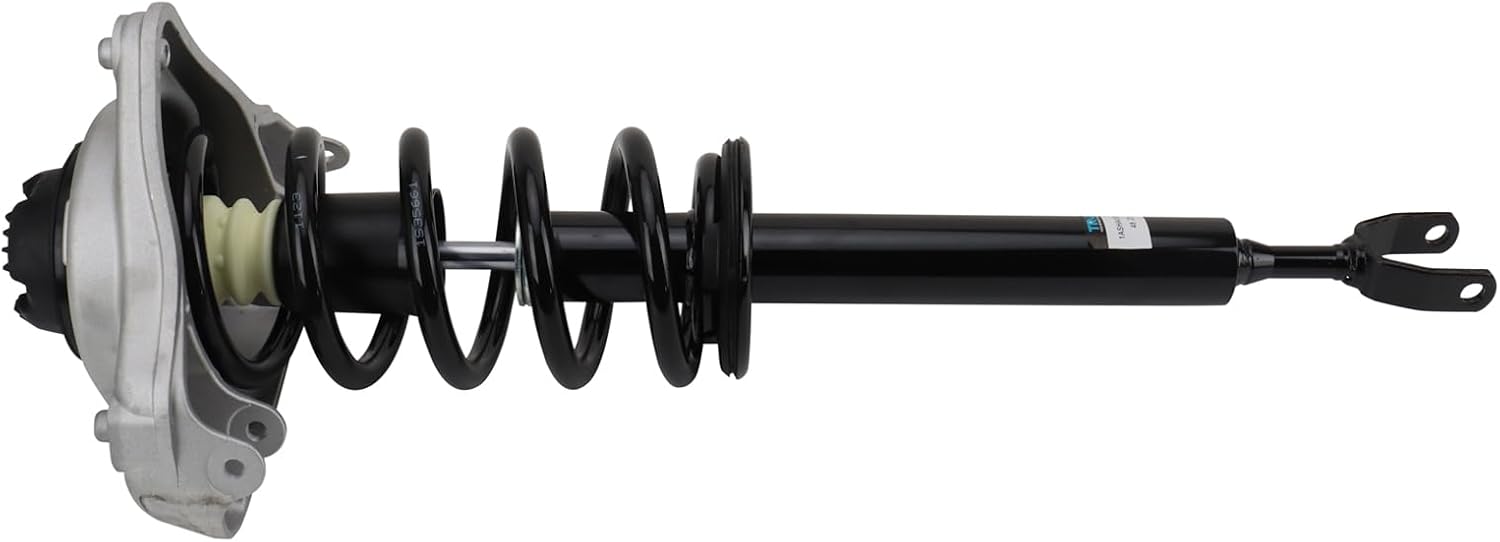 TRQ Front Suspension Kit Shock & Spring Strut Assembly Sway Bar Stabilizer Link Compatible with 2006-2011 Audi A6 2005-2011 A6 Quattro