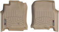 WeatherTech Custom Fit FloorLiners for Toyota 4Runner - 1st Row (450111), Tan