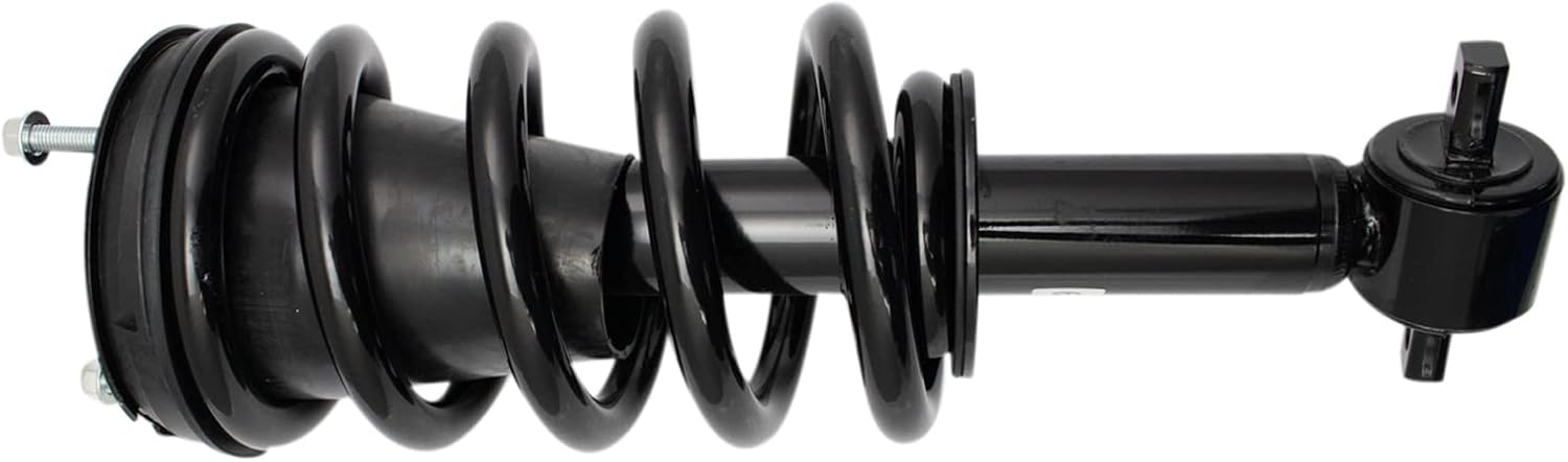 TRQ Front Suspension Kit Shock & Spring Strut Assembly Sway Bar Stabilizer Link Compatible with 2007-2013 Chevrolet Silverado 1500 GMC Sierra 1500