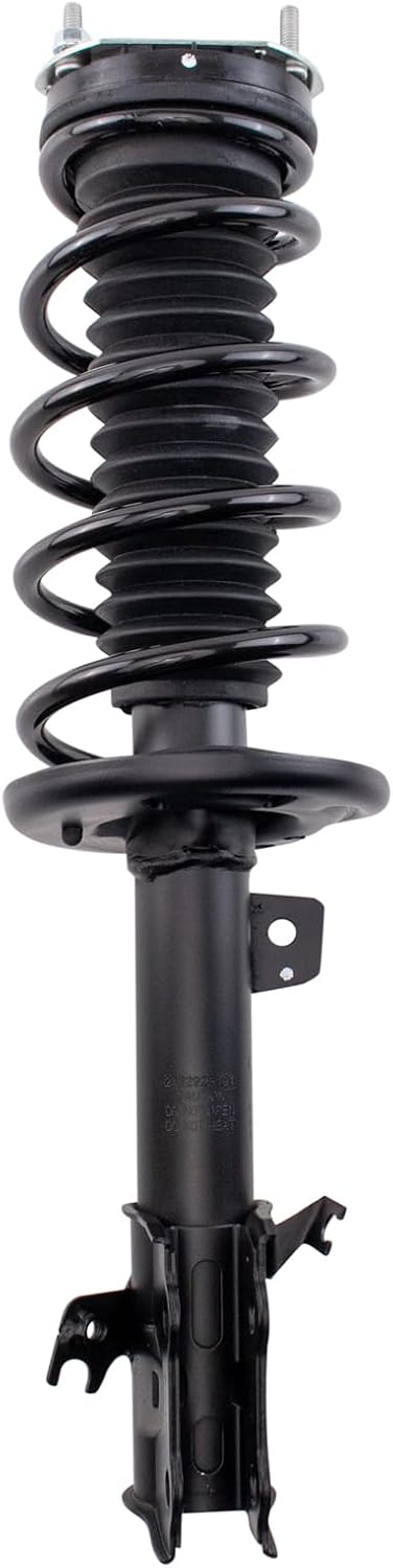 TRQ Front Suspension Kit Complete Strut & Coil Spring Assembly Sway Bar Stabilizer Link Compatible with 2014-2019 Ford Fiesta