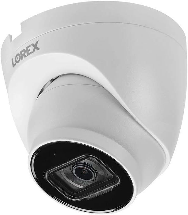 32-Channel NVR System with 4K (8MP) IP Dome Cameras with Listen-In Audio 32