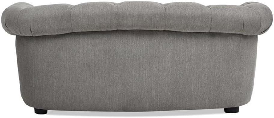 Pemberly Row 36.5' Chesterfield Dog Sofa Bed Medium Uptown Gray