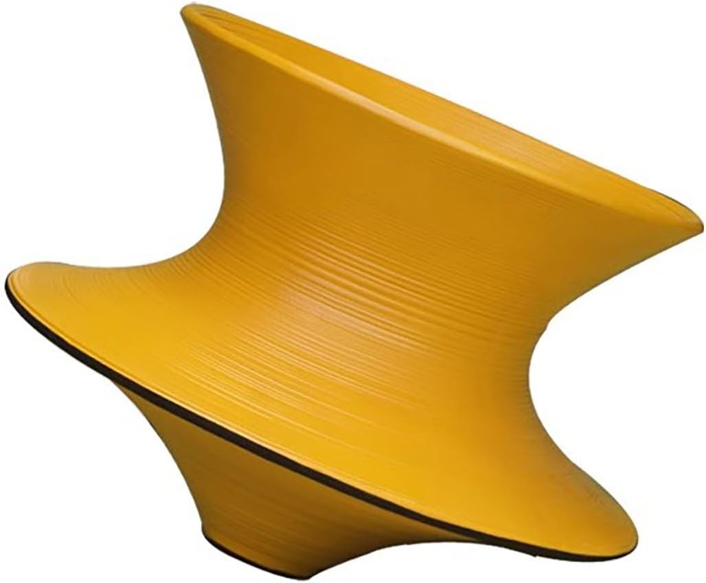 Rotating Gyro Spun Chair,360° Swivel Gyro Chair,Outdoor Indoor Gyro Swivel Chair,for Sense Training, for Kid Spinning,for Camping/Backyard & Bedroom.(Yellow)