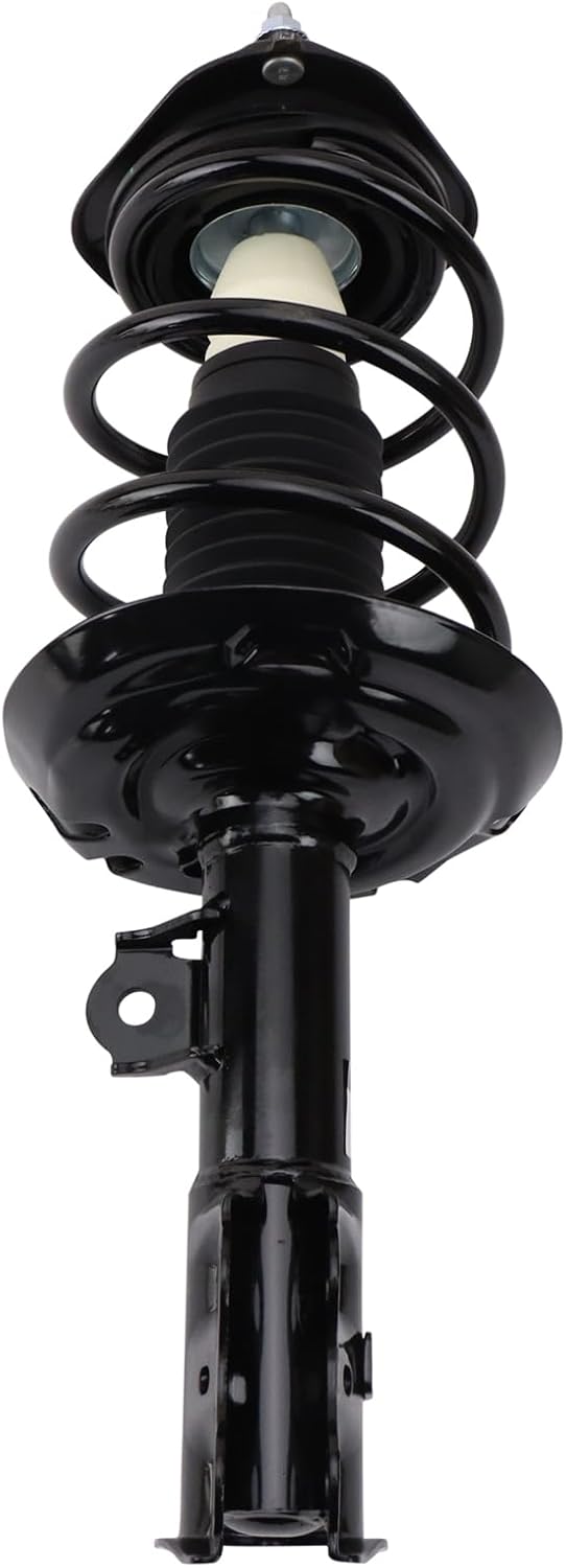 TRQ Front Suspension Kit Complete Strut & Coil Spring Assembly Sway Bar Stabilizer Link Compatible with 2019-2022 Toyota Corolla
