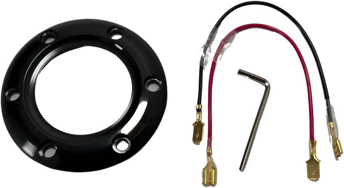 Racing Steering Wheel Kit with Hub Adapter for Civic, Del Sol, Integra by Bull Boost Performance