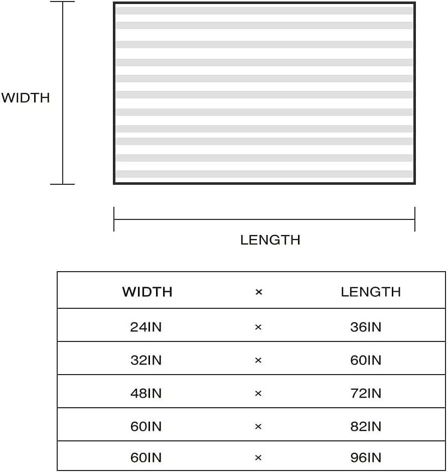 Area Rugs, Absorbent Non-Slip Rectangle Rug Indoor Carpets with Rubber Backing Throw Rug for Bedroom,Living Room,5x7 Ft