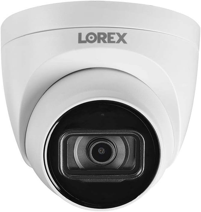 32-Channel NVR System with 4K (8MP) IP Dome Cameras with Listen-In Audio 32