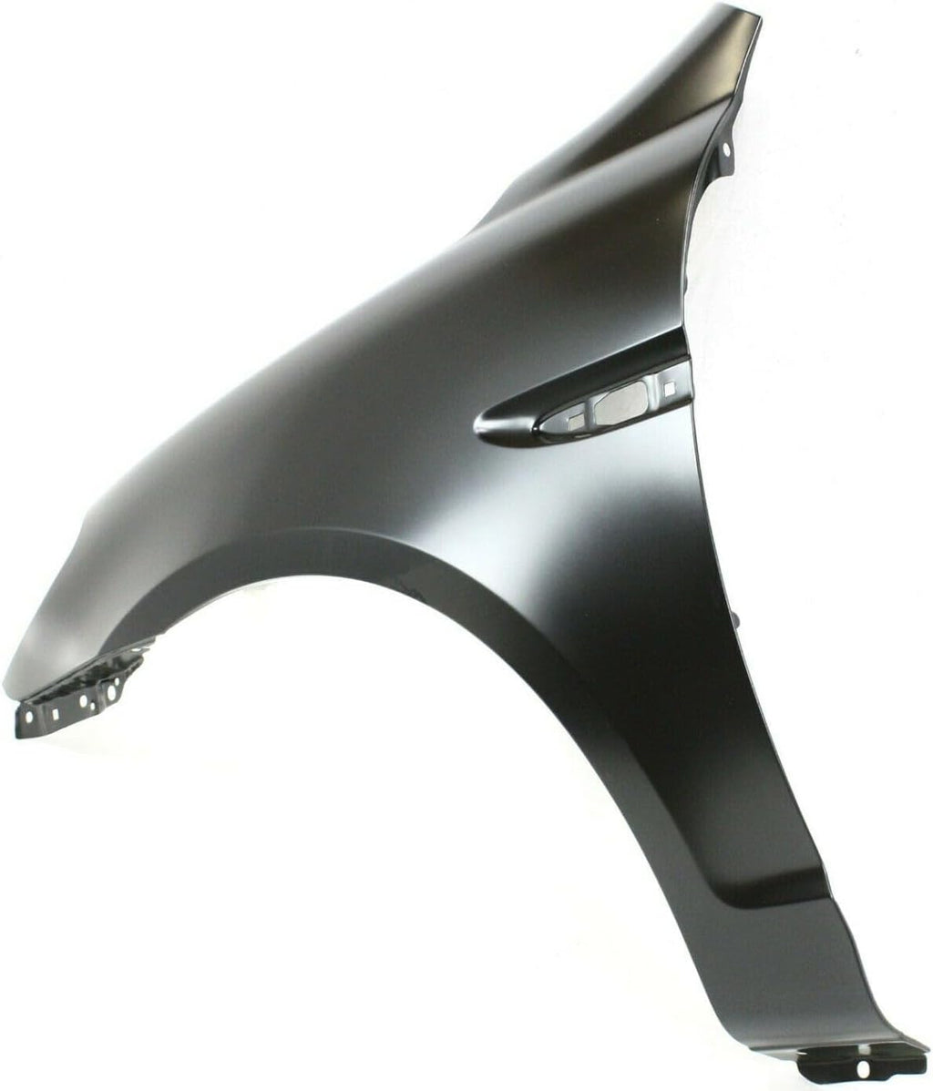 Quarter Panel Front Left Driver Side Primed Steel without Molding Holes with Lamp for HYUNDAI for Accent Gls 2006-GS/SE 2007-GL/L 2008-2011 1pc 12159436 HY1240137