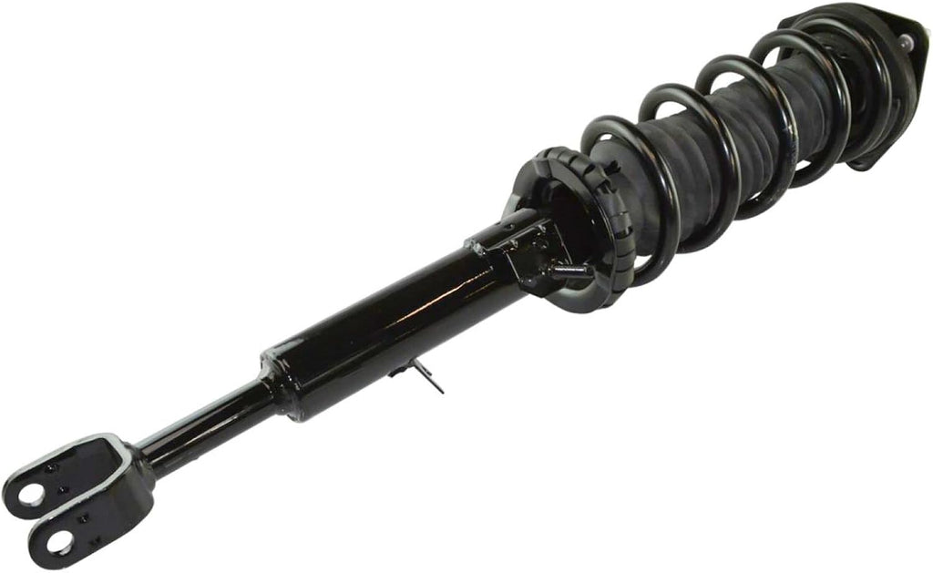TRQ Front Suspension Kit Shock & Spring Strut Assembly Sway Bar Stabilizer Link Compatible with 2003-2007 INFINITI G35 2003-2009 Nissan 350Z