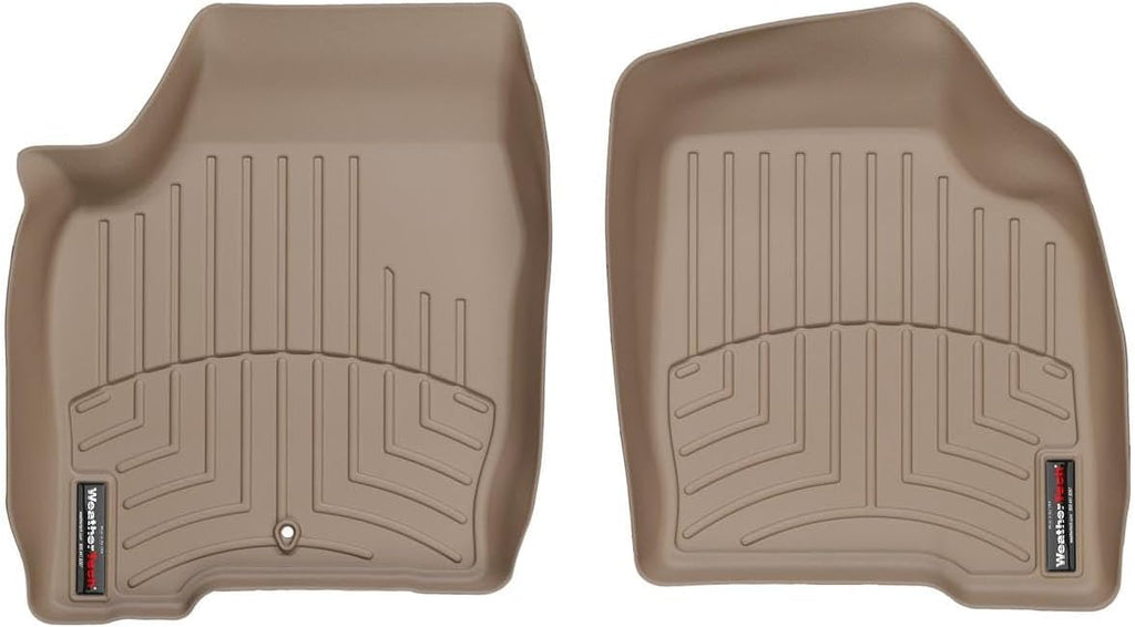 WeatherTech Custom Fit FloorLiners for Chevrolet Impala, Impala Limited (Fleet), Grand Prix - 1st Row (451241), Tan