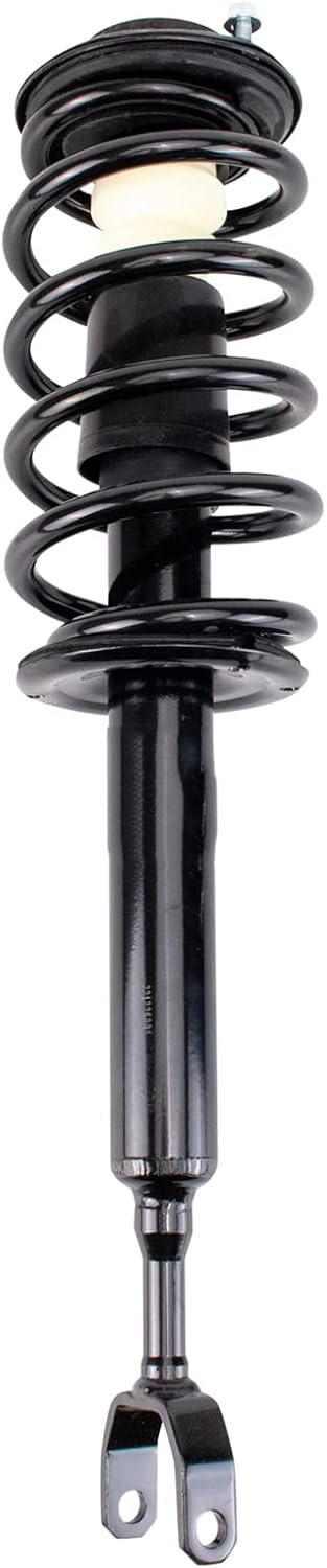 TRQ Front Suspension Kit Complete Strut & Coil Spring Assembly Sway Bar Stabilizer Link Compatible with 2000-2004 Audi A6 A6 Quattro 2001-2005 Volkswagen Passat