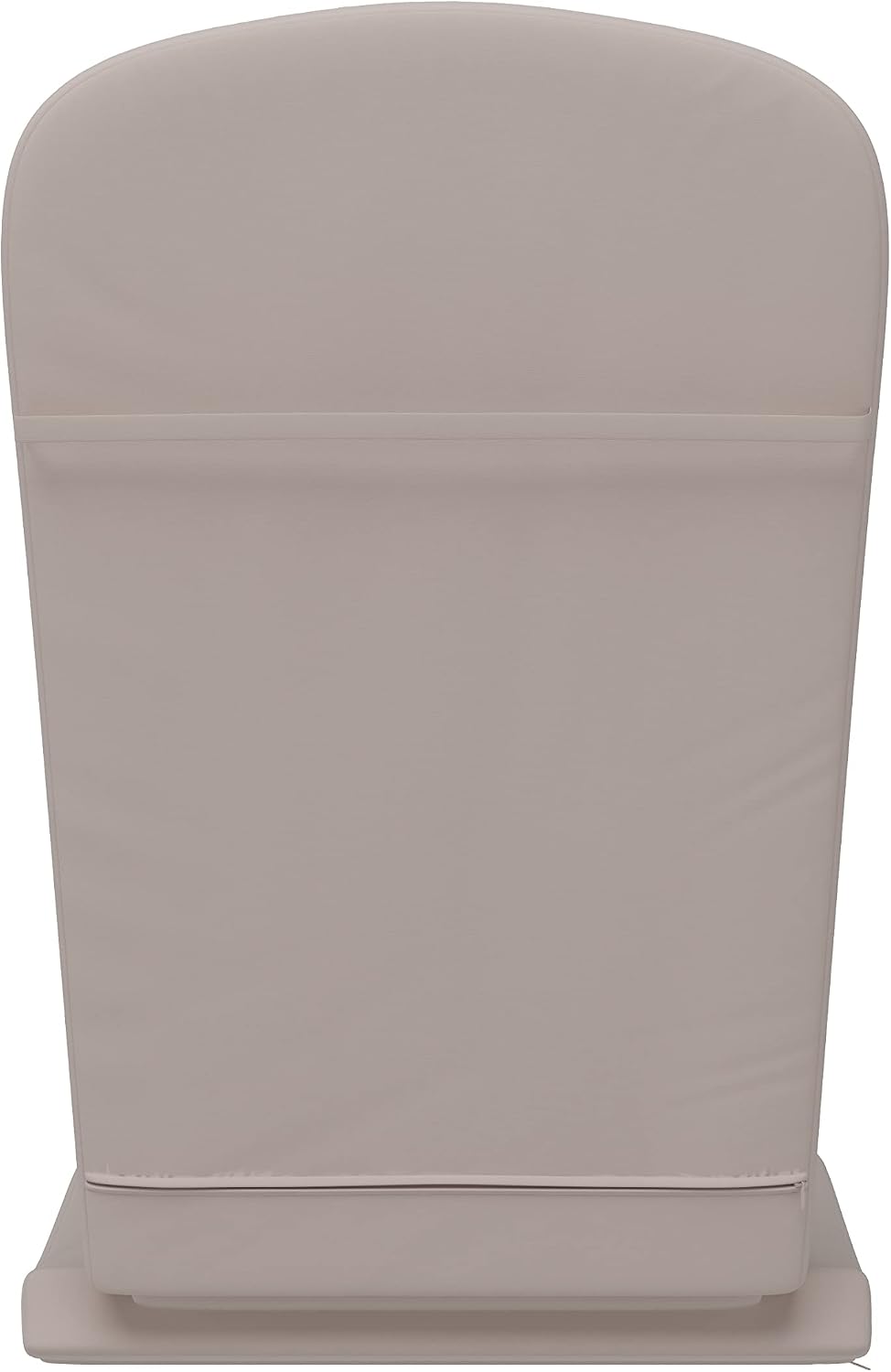Flash Furniture Charlestown Set of 2 Adirondack Chair Cushions - Cream Fabric Cushions - 2' Thick Padding - Indoor/Outdoor - Patio Chair Replacement Cushions