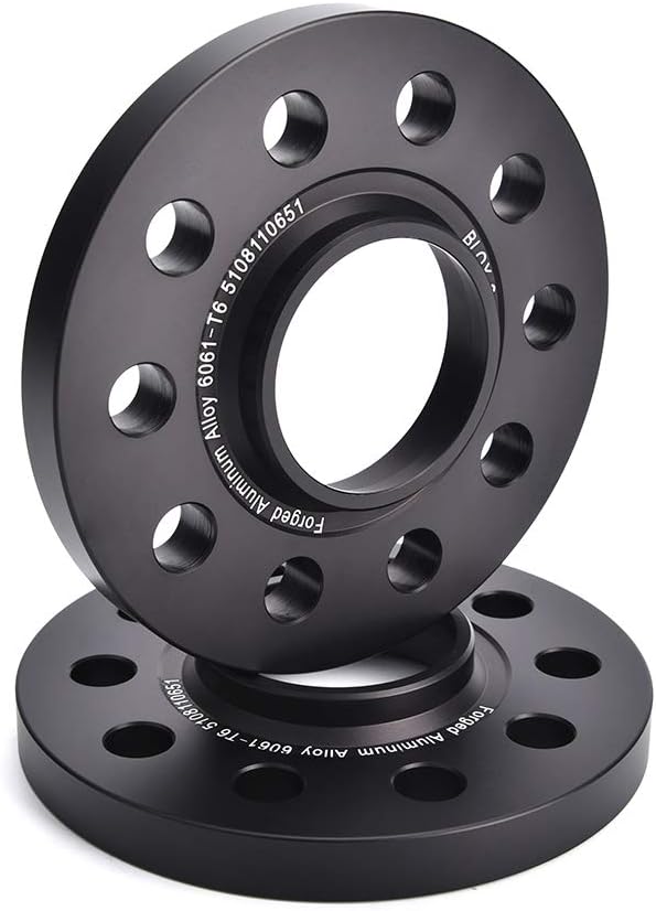 1pair 15MM 5x110 CB65.1 Hub Centric Wheel Spacers with M14x1.5 bolts for Alfa Romeo 159 Bera Giulia Stelvio Spider
