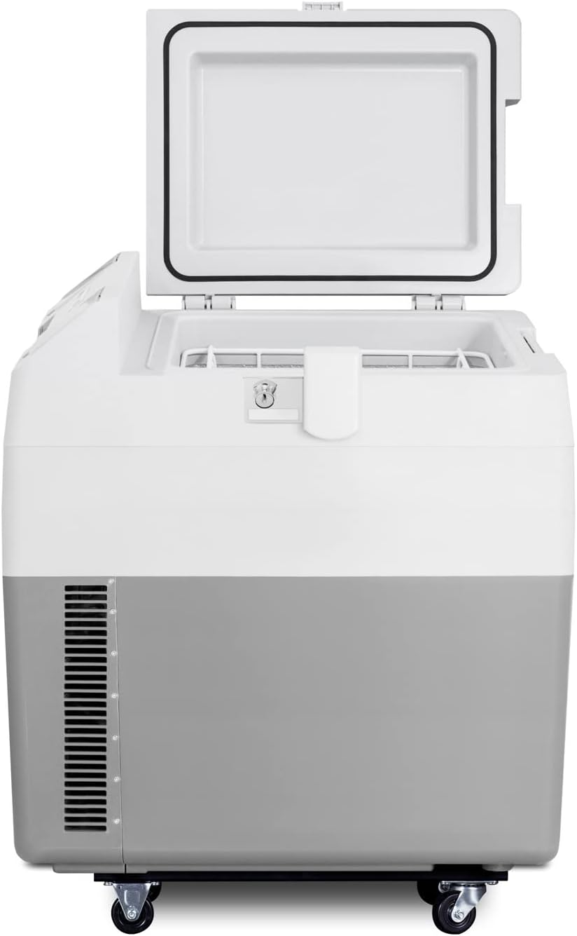 SUMMIT APPLIANCE 1 CU. FT. Portable Vaccine Refrigerator/Freezer in Gray SPRF36M2