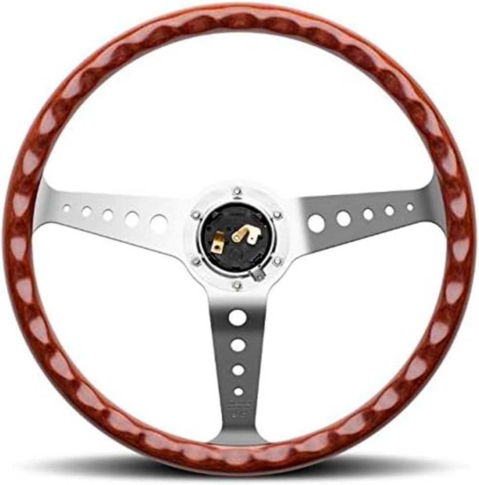 MOMO Motorsport California Heritage Steering Wheel Mahogany Wood, 360mm/14.2 inches - CAL36WD0P
