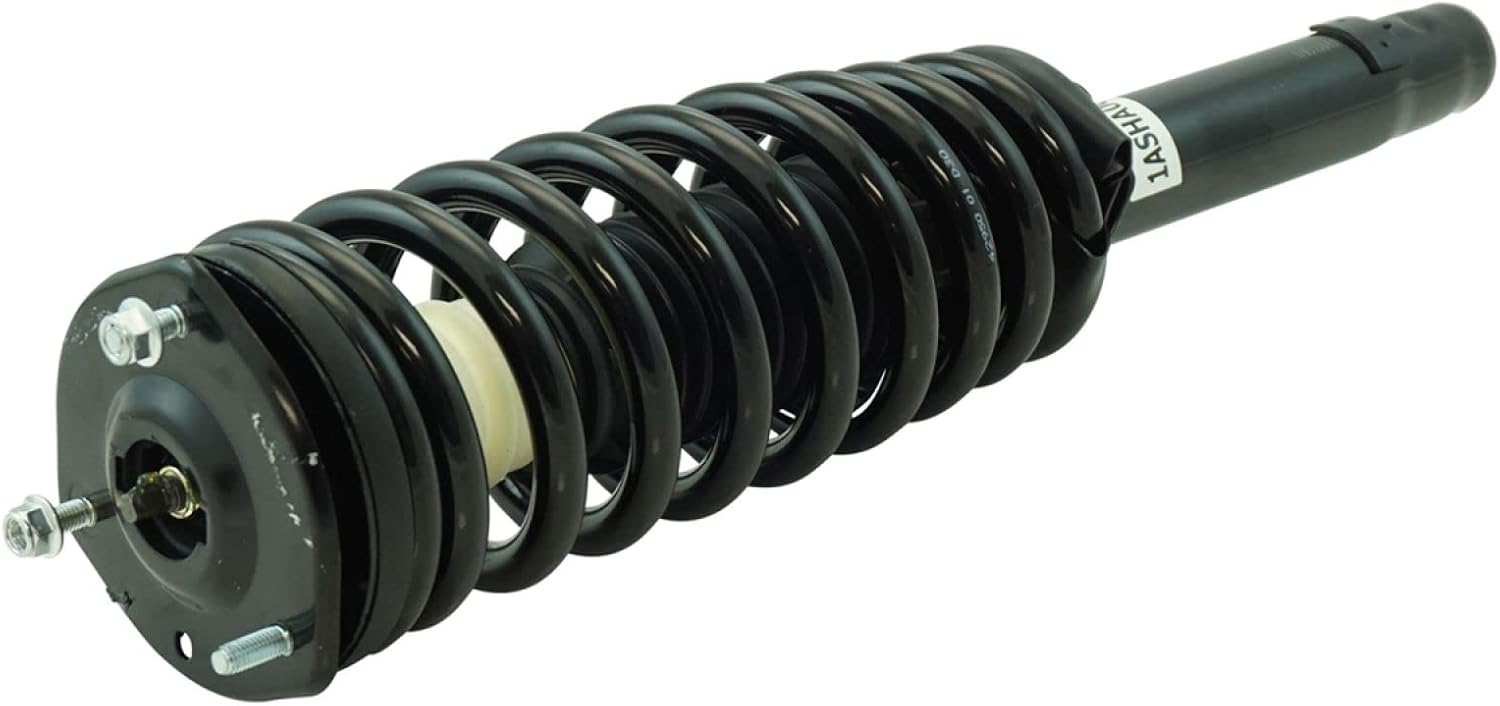 TRQ Front Suspension Kit Shock & Spring Strut Assembly Sway Bar Stabilizer Link Compatible with 2010-2012 Ford Fusion 2010-2011 Mercury Milan