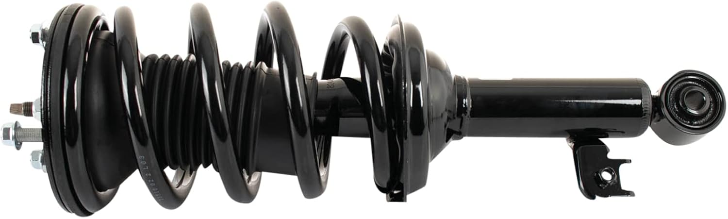 TRQ Front Suspension Kit Shock & Spring Strut Assembly Sway Bar Stabilizer Link Compatible with 2005-2015 Toyota Tacoma
