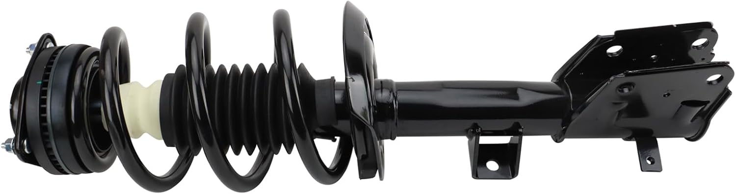 TRQ Front Suspension Kit Complete Strut & Coil Spring Assembly Sway Bar Stabilizer Link Compatible with 2017-2020 Chrysler Pacifica