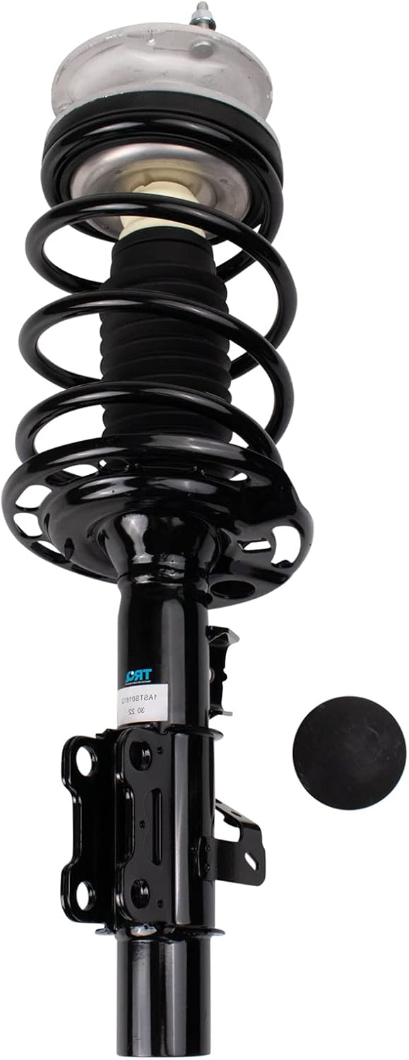 TRQ Front Suspension Kit Complete Strut & Coil Spring Assembly Sway Bar Stabilizer Link Compatible with 2013-2019 Cadillac ATS