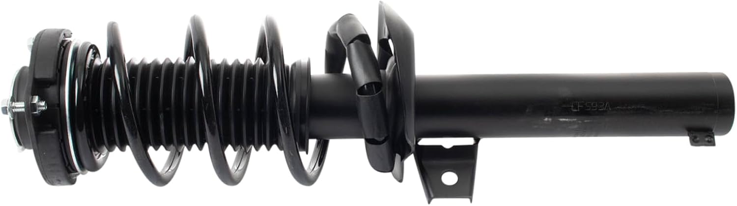TRQ Front Suspension Kit Complete Strut & Coil Spring Assembly Sway Bar Stabilizer Link Compatible with 2012-2018 Volkswagen Passat