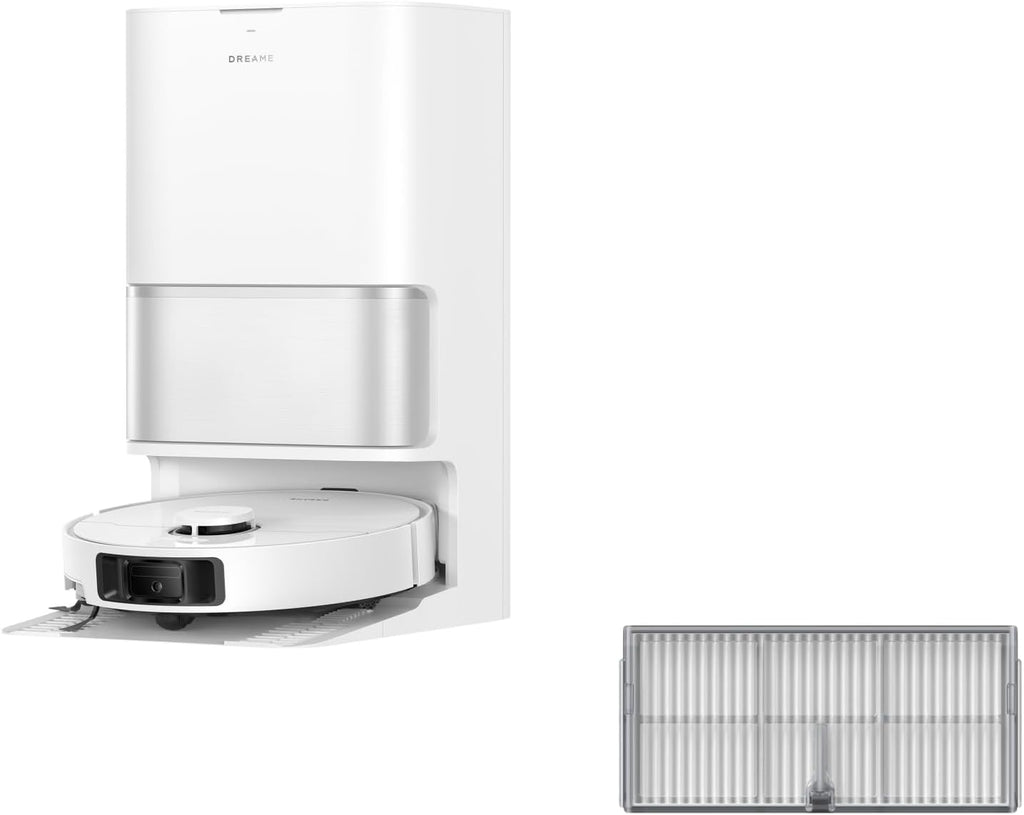 DREAME L40 Ultra Gen 2 Robot Vacuum Cleaner (White) and Dust Box Filter(1PCS)