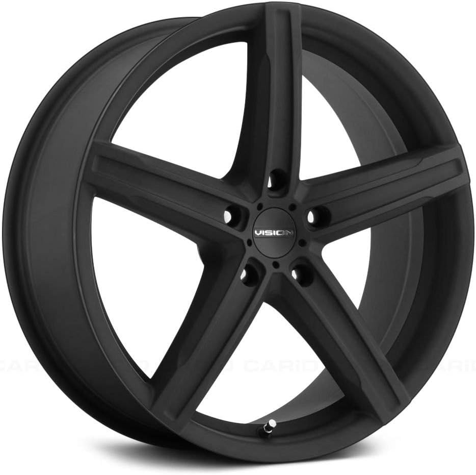 VISION 20' Inch 5x114.3 Wheel Rim 469 Boost 20X8.5 +35 Black