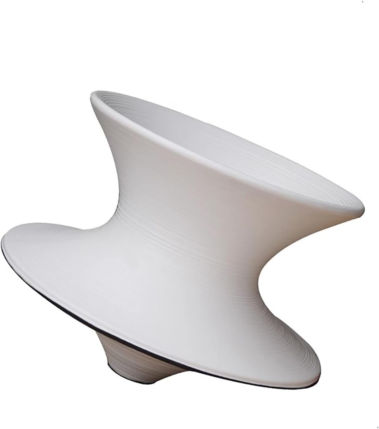 Rotating Gyro Spun Chair,360° Swivel Gyro Chair,Outdoor Indoor Gyro Swivel Chair,for Sense Training, for Kid Spinning,for Camping/Backyard & Bedroom.(White)